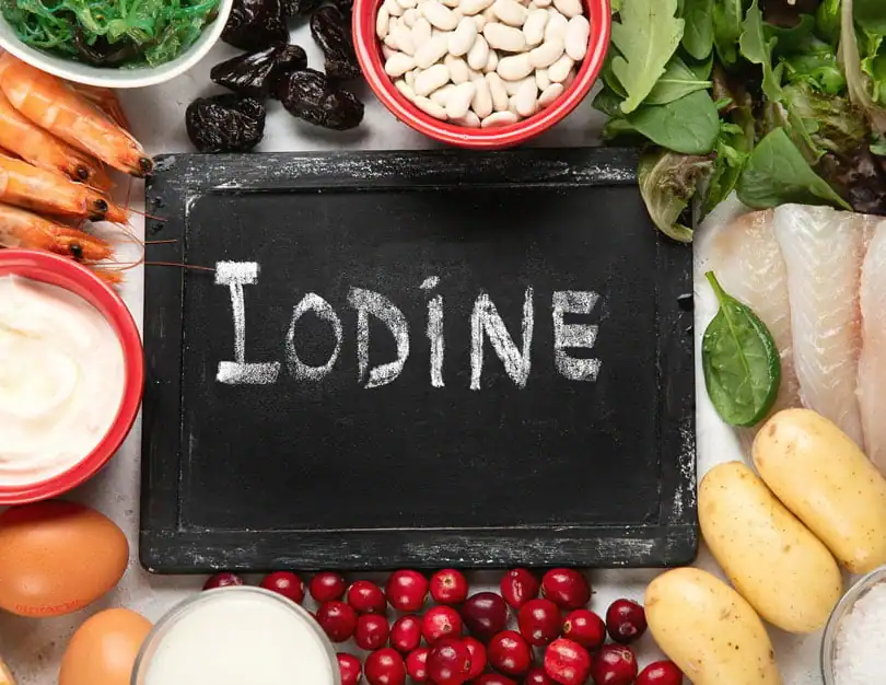 dietary sources iodine besides iodized salt