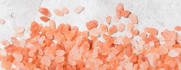 Himalayan pink salt color variation