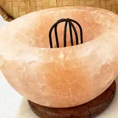 bowl shaped salt lamp