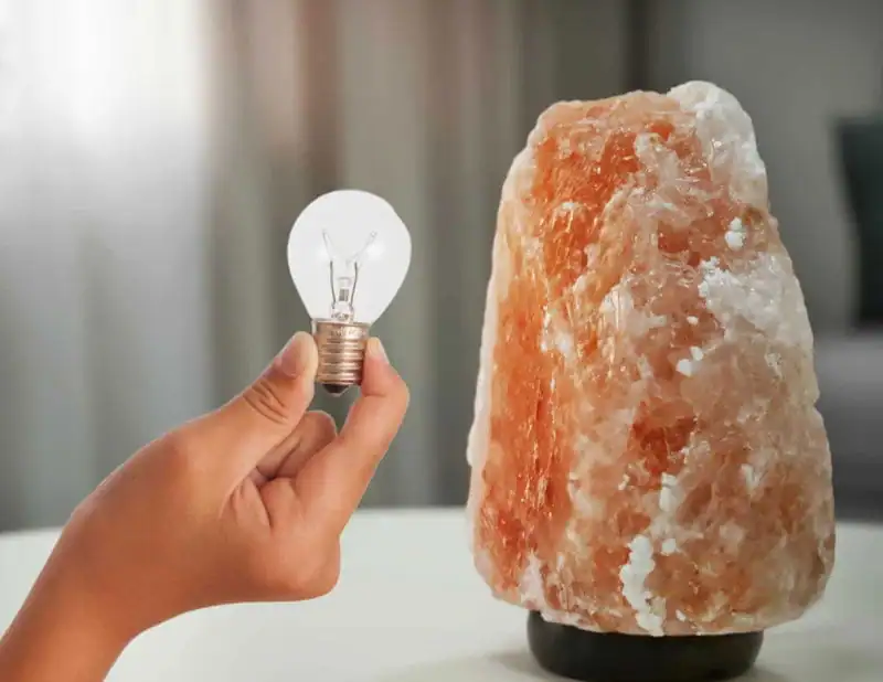 salt lamp light bulb selection