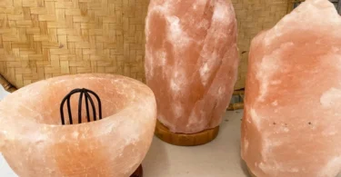 Himalayan salt lamp shape variation
