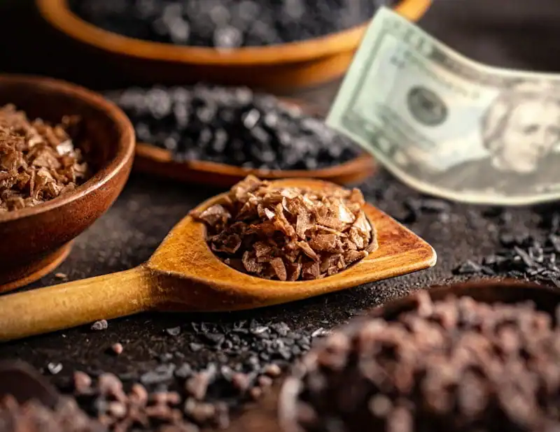 cost of smoked salt on wooden spoon
