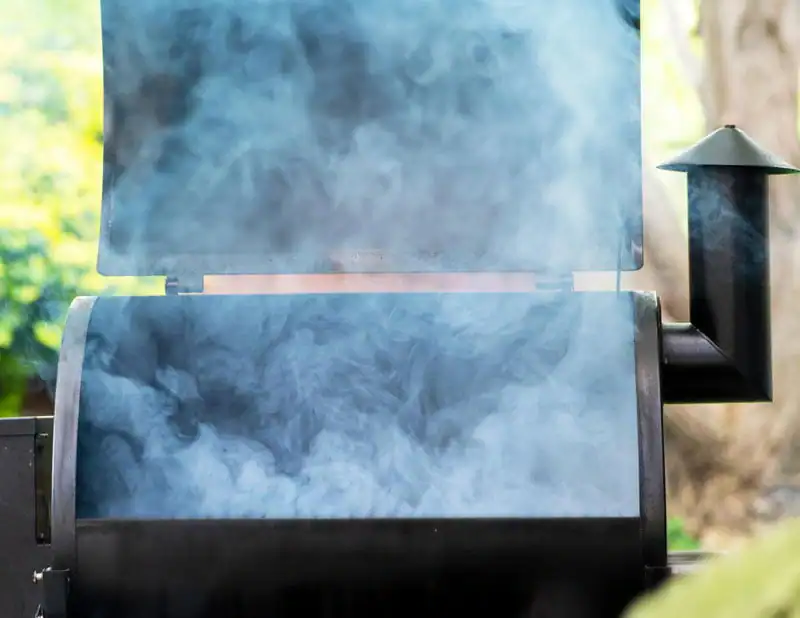wood used to smoke salt open smoker