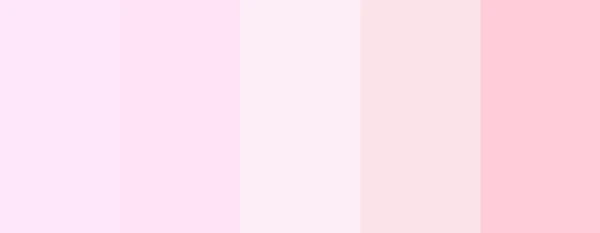 Himalayan pink salt color palette
