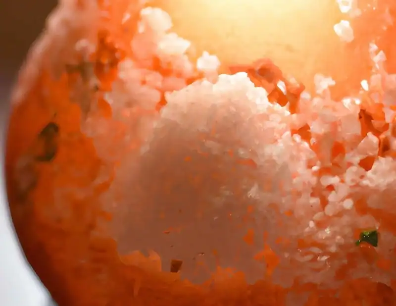 dirt on Himalayan salt lamps feature