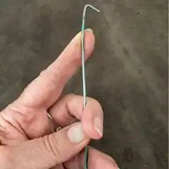 unclog drains with homemade tool