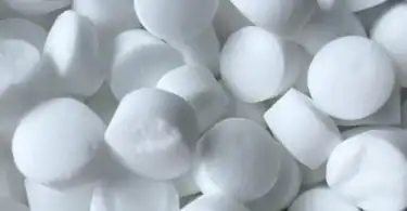 water softener salt to melt ice salt pellets