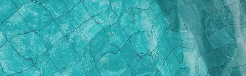 pool water abstract pattern divider